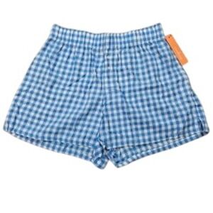 Colsie‎ Women's Blue Gingham Pajama Shorts Size S